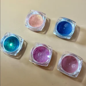 Manufacturer’s New Nail Art Decorations Rainbow Fairy Chameleon Mirror Powder Glitter for Nail Supplies