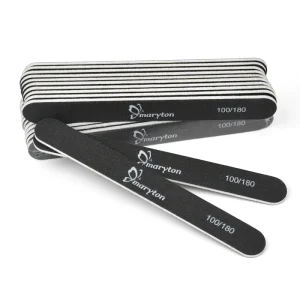 Maryton Double Sided Washable Nail Buffer Kit Sanding Paper for Manicure Nails Files