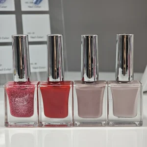 Matte 2 in 1 Flavored Nail Polish Fast Drying and Peel Off Features European Brand