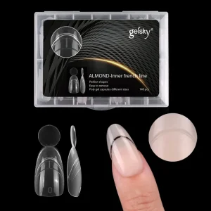 Matte Dual Form Nail Tool Inner French Line Nail Dual Form