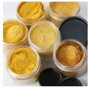 Metallic Pearl Pigment Colorful Natural Shimmer Mica Powder For Resin Crafts Epoxy Floor Nail Art