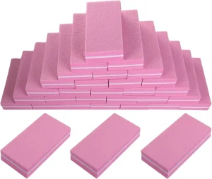 Mini Buffer Block Nail File for Acrylic Nails and Natural Nails 100 180 Grit Block Bulk Buffing Blocks