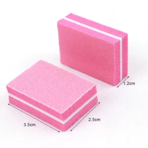 Mini Buffer Nail File for Acrylic Nails and Natural Nails 100 180 Grit Block Buffing Blocks