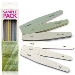 Mini Cleaning Polished Double Side 100/180 Nail File Sets for Manicure