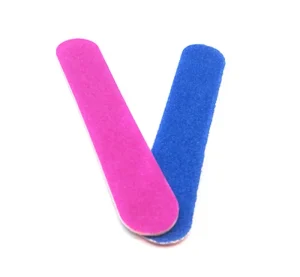 Mini Nail File 100 180 Grit Wooden Disposable File Buffer