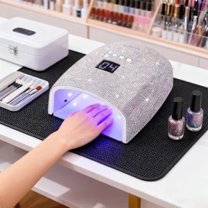 Mini Rechargeable UV LED Nail Lamp Professional Handheld Flash Dryer for Salon Gel Solidify