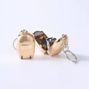 Mini Suitcase Nail Clippers Set Sharp Trimmer with Keychain Nail Cutter Gift Set for Men and Women