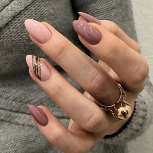 Minimalist Graffiti Face Wearing Press on Nail Waterproof Finished Nail Full Cover False Nail Tips
