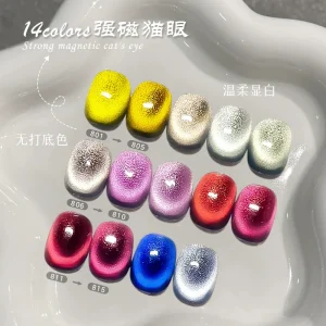 Mirror Effect Chrome Glitter Nail Art Pigment Powder for DIY & Nail Art Beauty MSDS Certified Made in Guangdong