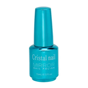 Mirror Nail Polish 20ml Stainless Steel Gold and Silver Effect Lasting and Unpeelable 12 Colors for Nail Art Polish