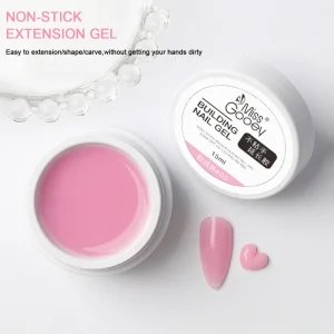 Miss Gooey Long Lasting Non stick Nail Extension Gel Carving Shapin Gel Builder for Nails Soak Off Nail Acrylic Poly Gel ODM OEM