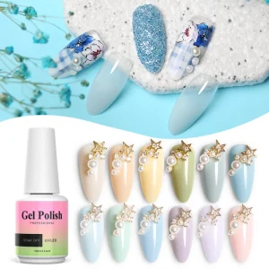 MissGel Supplies Solid Color Very Good Soak Off UV Nail Gel