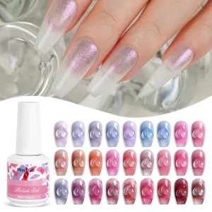 Missgel Cruelty Free Non Toxic Translucent Gel Custom Logo Soak Off Color UV Nail Gel Polish