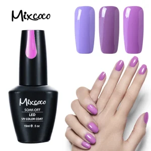 Mixcoco OEM Nail Gel Para Unhas Esmalte Permanente 192 Colors Nail Gel UV Gel Polish Free Sample