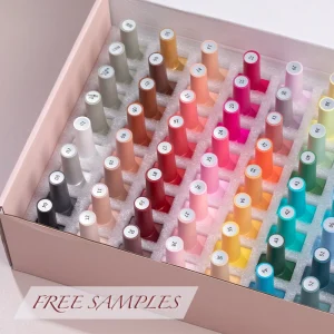 Mixed Color Eco Friendly Non Toxic UV Gel Polish Kits 2 in 1 Fast Drying Soak Off Long Lasting OEM Nail Free Adhesive