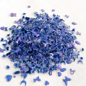 Mixed Designs 3D Resin Gel Nail Art Decoration Butterfly Diamond Flower Accessories Nail Charms in Bulk for Nails