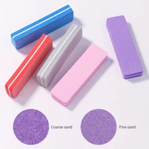 Mixed Nail Buffers and Polishing Files Manicure Tools Sponge Buffer and Shine for Nails