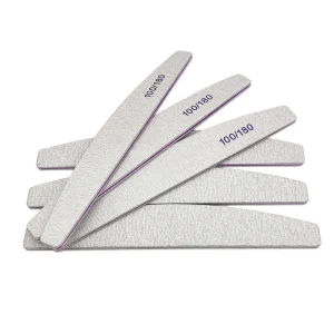 Multi Grit Nail Files Sanding Bands Assorted Grits From Coarse to Fine for Shaping Buffing Polishing Salon Manicure Tools