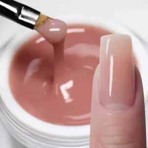 MyBeautyNails OEM 15ml Hard Gel Extension Sculpture Repair Strengthen Jelly Cover Gel LED UV Gel Builder Extension