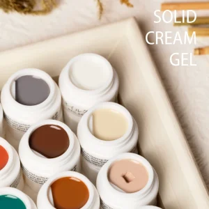 Mygel High Quality Solid Cream Gel UV Gel Nail Polish Mix Colors
