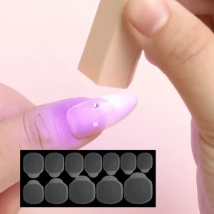 Nail Art 16times Stronger Sticky Uv Glue Phototherapy Press on Stick On Nail Tool Solid Adhesive Waterproof Jelly Glue Sheet