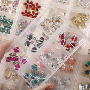 Nail Art Accessories Decoration Luxury 3D Nail Art Jewelry Charms