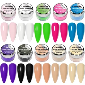 Nail Art Acrylic Crystal Nail Dipping Powder Extension Carving Soaking 30g Bottle Professional Salon Nail Extension
