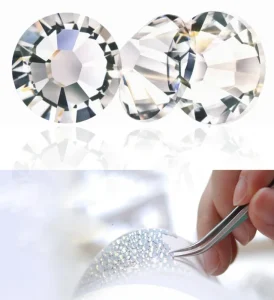 Nail Art Decorations Accessories Jelly AB Clear Color Crystal Nail Art Resin Rhinestones
