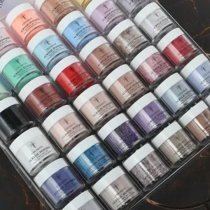 Nail Art Design Acrylic Powder 3 in 1 36 Colors Acrylic Powder for Nail Salon