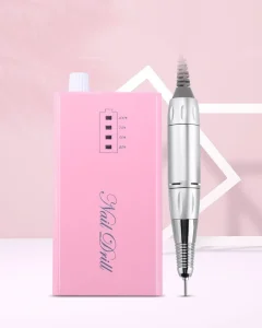 Nail Art Drill Machine Electric Nail Polisher Cordless Rechargeable Portable Nail Drilling Machine