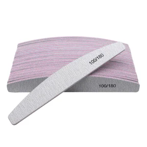 Nail Art Files 100 180 Nails Accessoires Gel Polish Polishing Pedicure Manicure Buffers Nail Care Tools Lime a Ongle