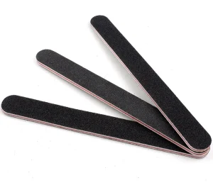 Nail Art Sanding Salon EVA Buffer Black Nail File Sandpaper Manicure UV Gel Polisher Manicure Pedicure Nail Tools