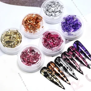 Nail Art Sequins Foil Sheet DIY Decoration Jewelry Decal Sticker