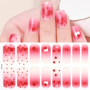 Nail Art Supplies Fashion Foil 3D Korea&Europe Nail Gel Designs Stickers