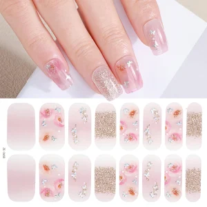 Nail Art Supplies Fashion Foil 3D Rhinestones Korea Europe Nail Designs Stickers Nail Polish