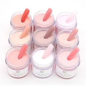 Nail Beauty Acrylic Powder 92 Colors Fast Dry Non Toxic Shining 56g 2oz 2 in 1 for Nail Art Loose Powder