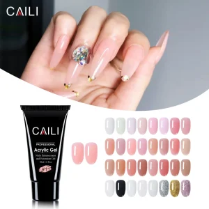 Nail Beauty Supplies Acrylic Milky 30ml Nail Extension Gel for Nail Beauty OEM ODM
