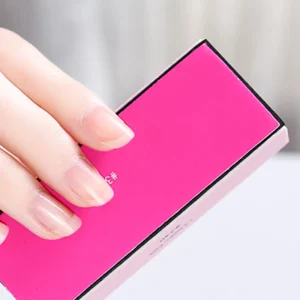 Nail Block Buffer High Quality Sandpaper 100 180 Grit Nail File Private Label