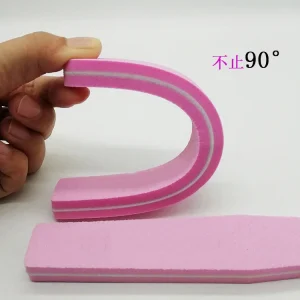 Nail Buffer 2 Way Pink Nail Buffers Sanding Buffing Nail Files and Buffers