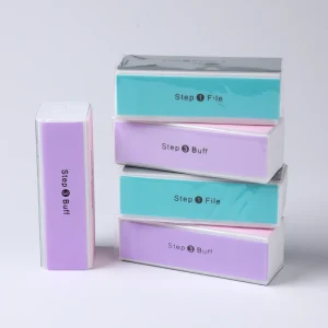 Nail Buffer Block 4 Way Colorful Buffing Block Shine Polisher Nail Buffing File Manicure Sanding Nail Art Tools
