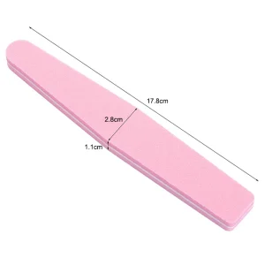 Nail Buffer Block Washable Double Sided 100/180 Nail File for Buffing Acrylic and Natural Nails