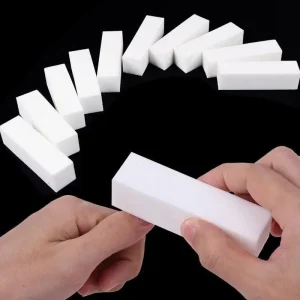 Nail Buffer Professional Nail File Polisher Block Manicure Pedicure Files Sanding Polishing Sponge Nail Art Tools