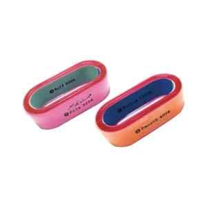 Nail Buffer Type 4 Sides 4 Ways Nail File with Plastic Block