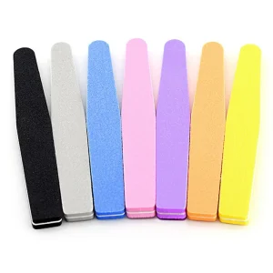 Nail Buffers 100 180 Grit Nail Buffer Block Sponge for Acrylic Natural Nails Double Side Type for Salon Use