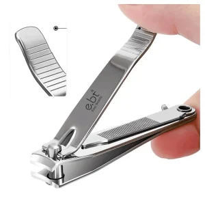 Nail Clipper Carbon Steel Fingernail and Toenail Clipper Cutters with Nail File Sharp