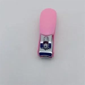 Nail Clipper Cutter with Curved Blade New Design Plastic Collection Tray Nail Care Tool