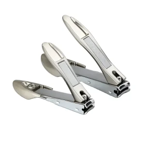 Nail Clipper Set with Fingernail and Toenail Clippers with Catcher and Nail File