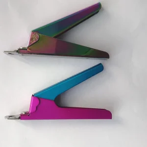 Nail Clippers Acrylic Ultra Sharp U-shape French Nail Tip Clipper for Beauty