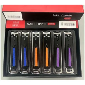 Nail Clippers Set OEM Home Personal Care Portable Silver Nail Trimmers Manicure Set Stainless Steel Toenail Finger Nail Cutters