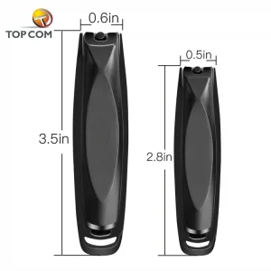 Nail Clippers With Catcher No Splash Fingernail Toenail Clippers Nail Cutter Set